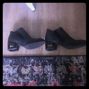 Jeffery Campbell Black Booties